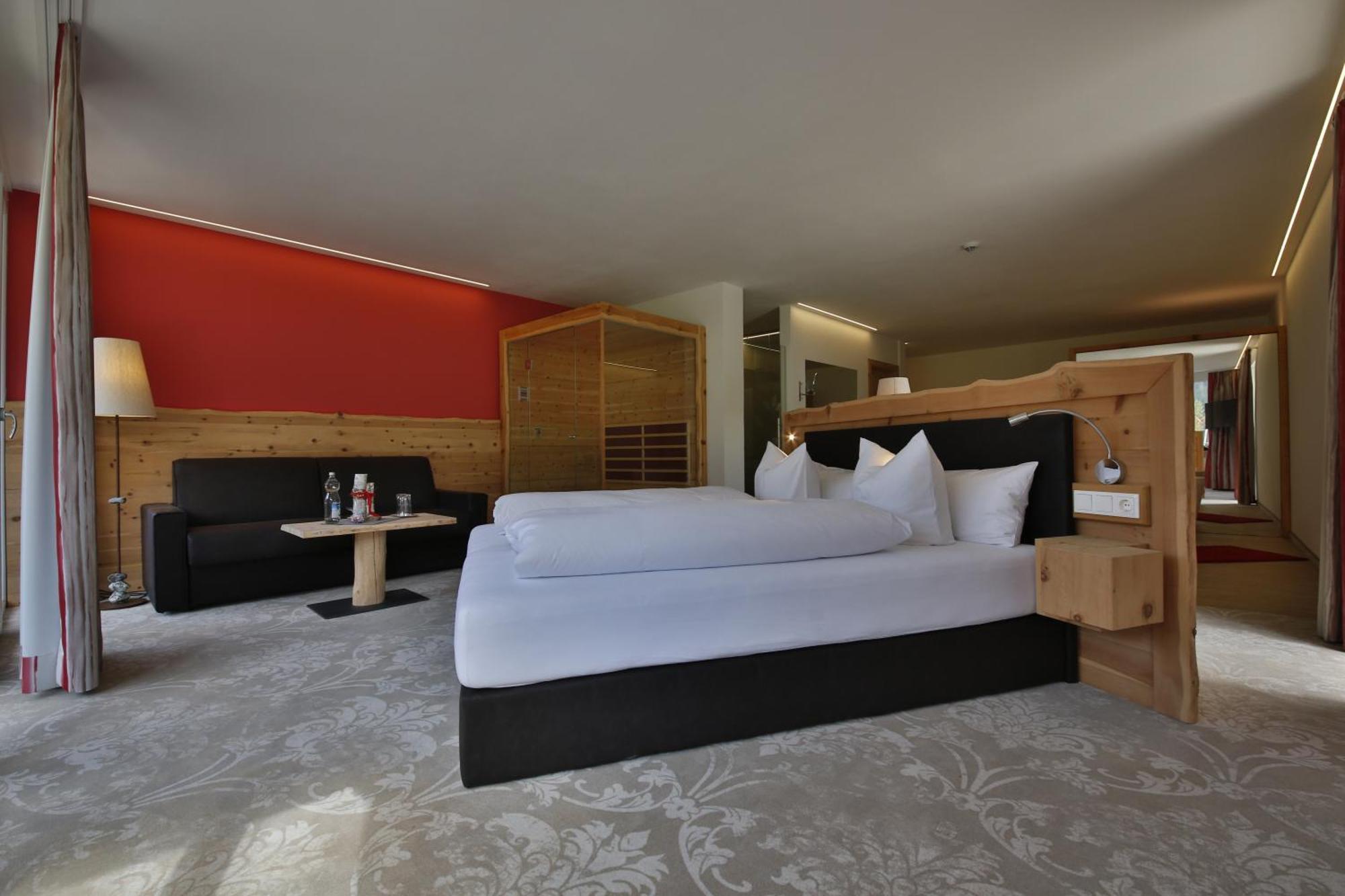 Romantik Resort & Spa Der Laterndl Hof Haldensee Pokoj fotografie